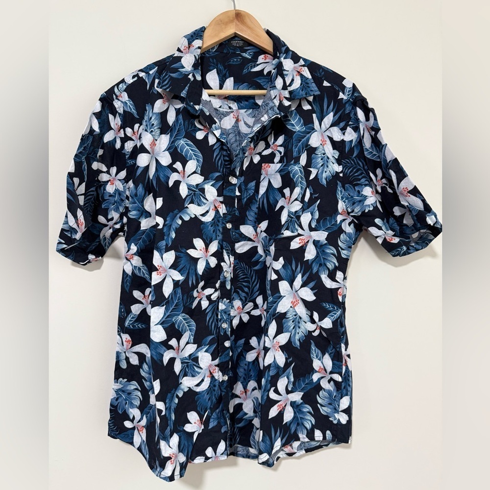 Coofandy Men’s Hawaiian Shirt. Size XL. Like New